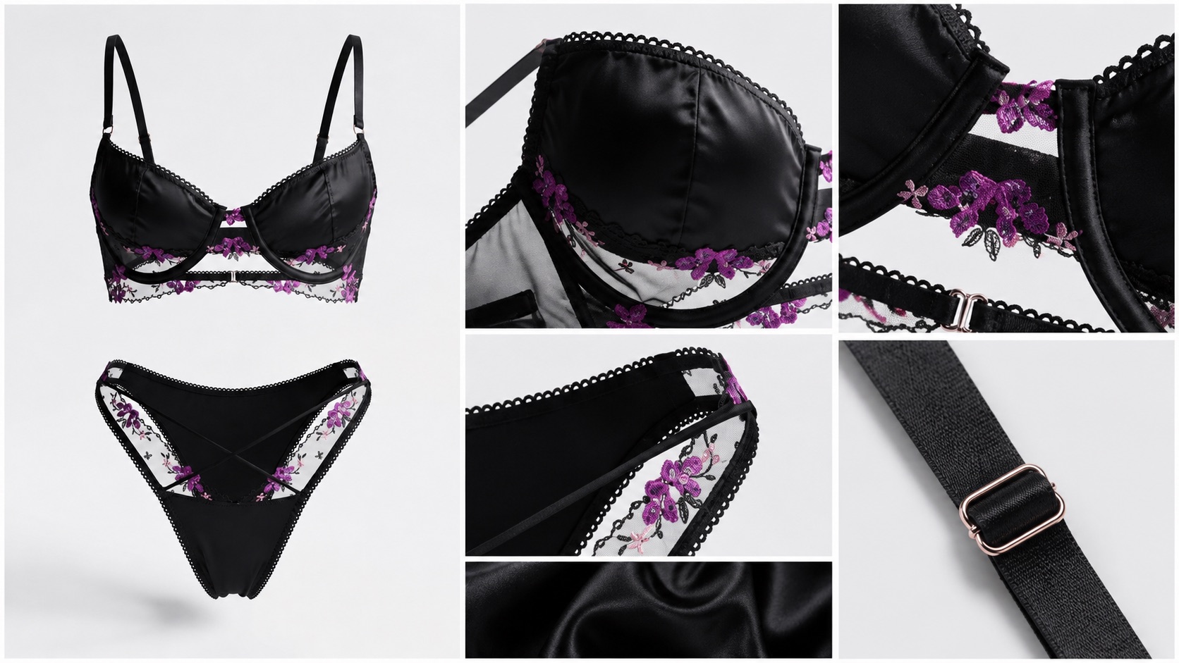 AI invisible mannequin product photography for handmade lingerie brand — Lada Farias