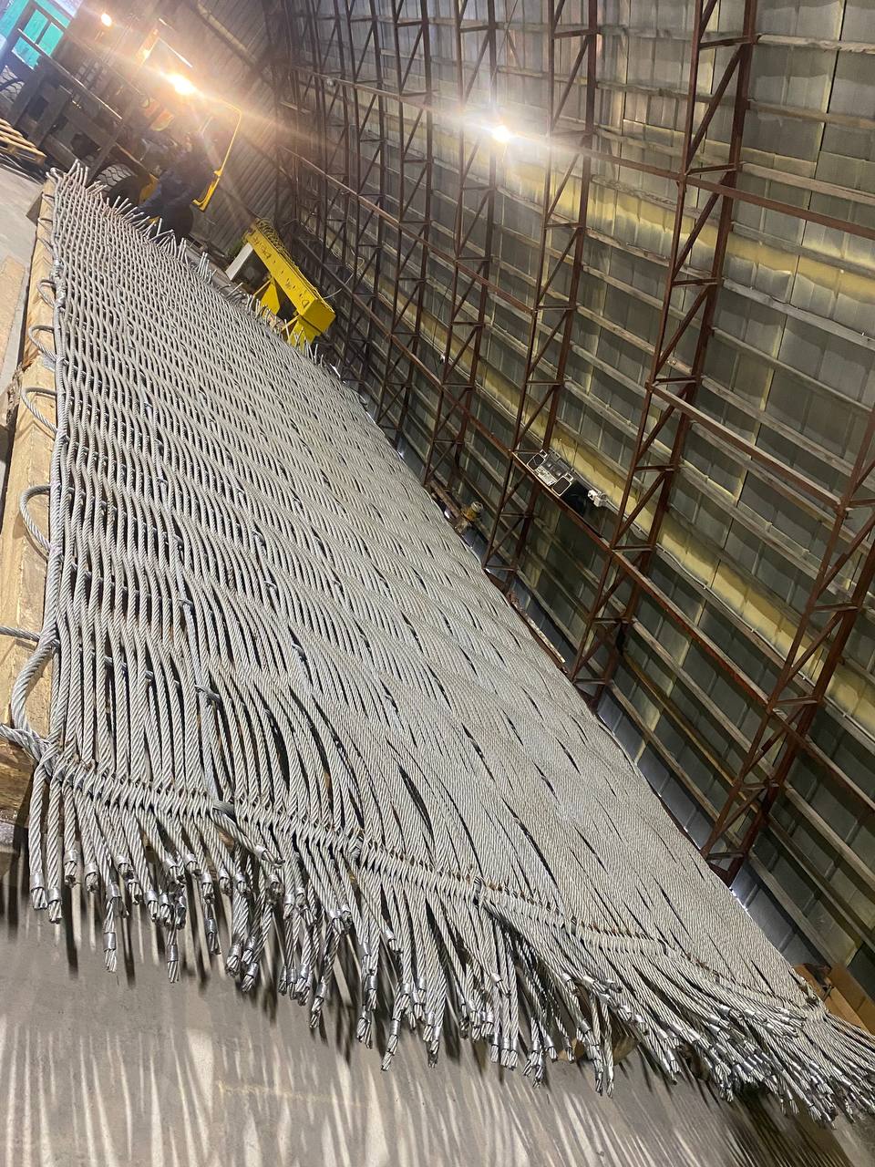 Client photo: fender protection for nuclear icebreakers ready at factory