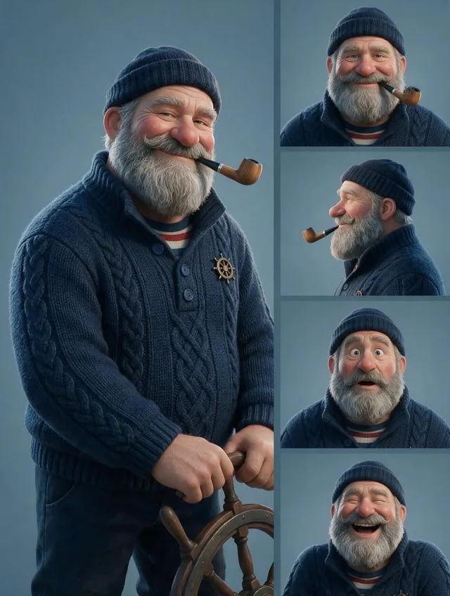 Old sea captain
