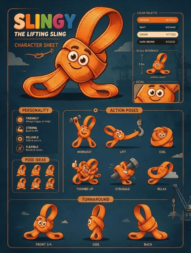 Slingy, the sling itself